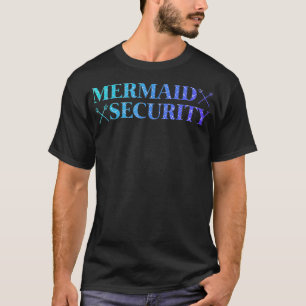 Camiseta Seguridad de Merman Mermaid _1