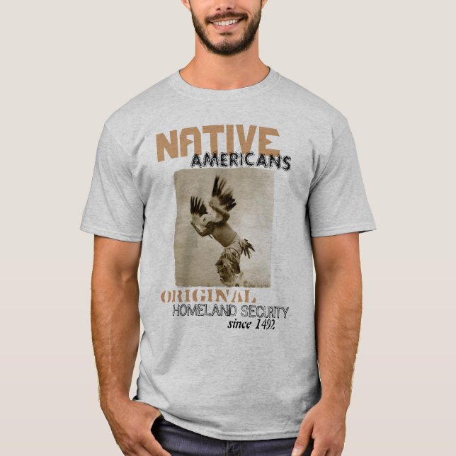 Camiseta Seguridad de patria nativa (Anverso)