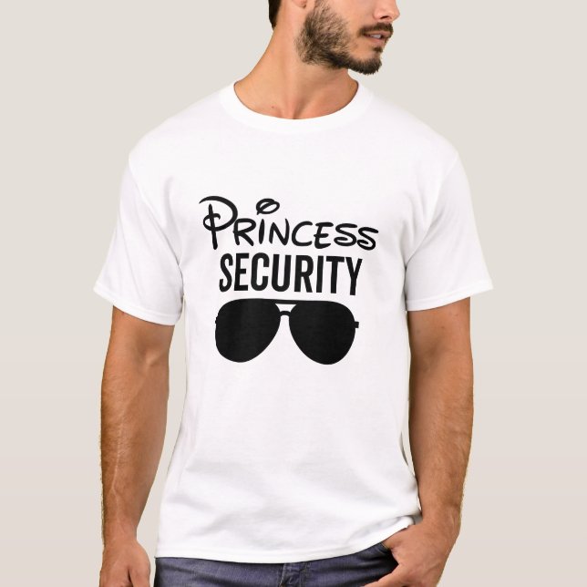 Camiseta Seguridad de Princesa (Anverso)