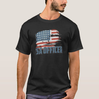 Camiseta Seguridad De Proyección Del Aeropuerto Patriótico 