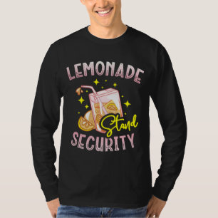 Camiseta Seguridad de puesto de limonada para una limonada