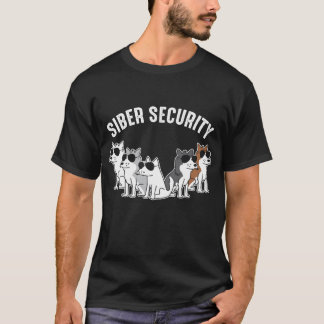 Camiseta Seguridad de Siber del husky siberiano del perro