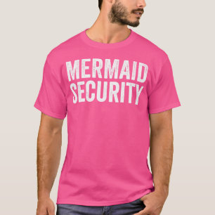 Camiseta Seguridad de Sirena Divertido Natación