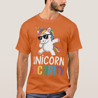 Camiseta Seguridad de Unicornio divertida