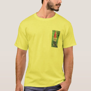 Camiseta seguridad del gnomo del césped