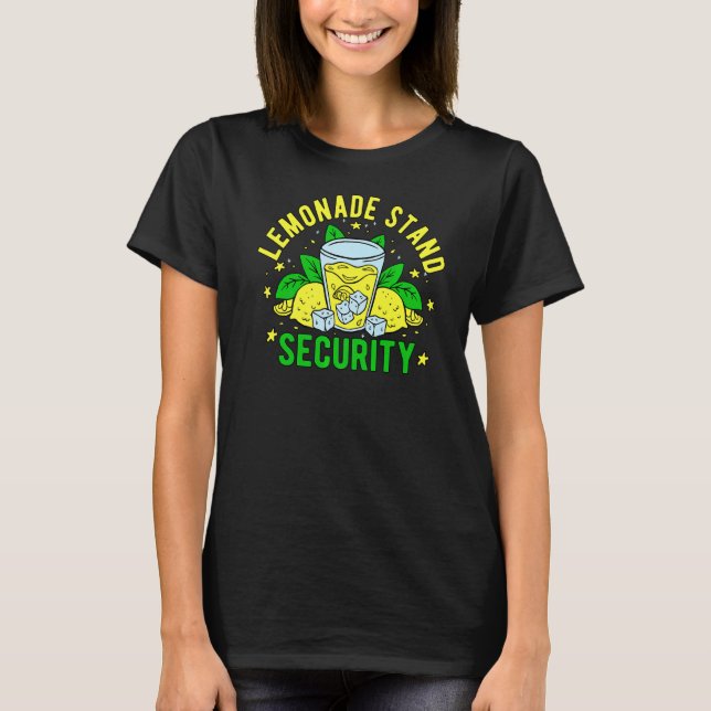 Camiseta Seguridad del stand de Lemonade (Anverso)