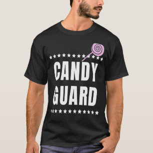 Camiseta Seguridad en Halloween de la Candy de la Guía Pare