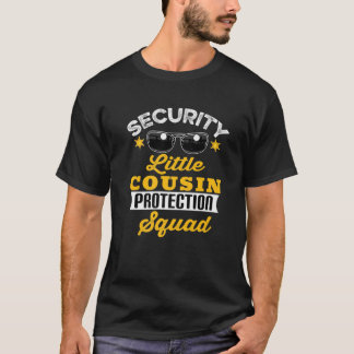 Camiseta Seguridad Escuadrón de Protección de Primos Pequeñ