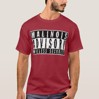 Camiseta Seguridad inalámbrica consultiva de Malinois