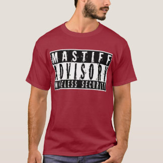 Camiseta Seguridad inalámbrica consultiva del mastín