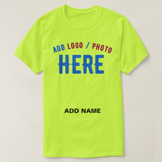 CAMISETA SEGURIDAD MODERNA DEL PERSONALIZADO ELEGANTE MARCA (Diseño del anverso)