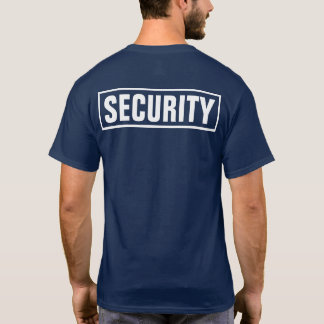 Camiseta Seguridad personalizada personalizado