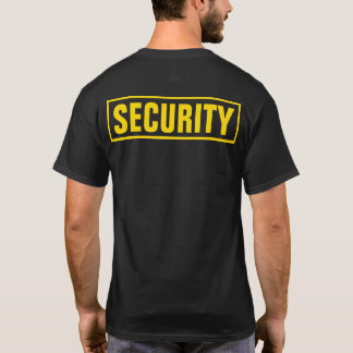 Camiseta Seguridad personalizada personalizado