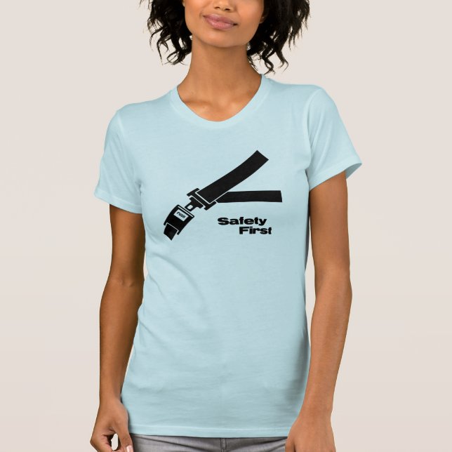 Camiseta Seguridad primero (Anverso)