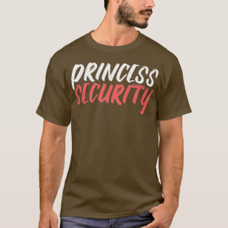 Camiseta Seguridad Princesa Halloween Disfraces Papá Hombre