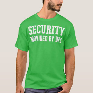 Camiseta Seguridad proporcionada por el regalo del Día del