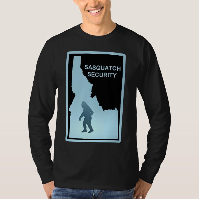 Camiseta Seguridad Sasquatch - Idaho (Anverso)