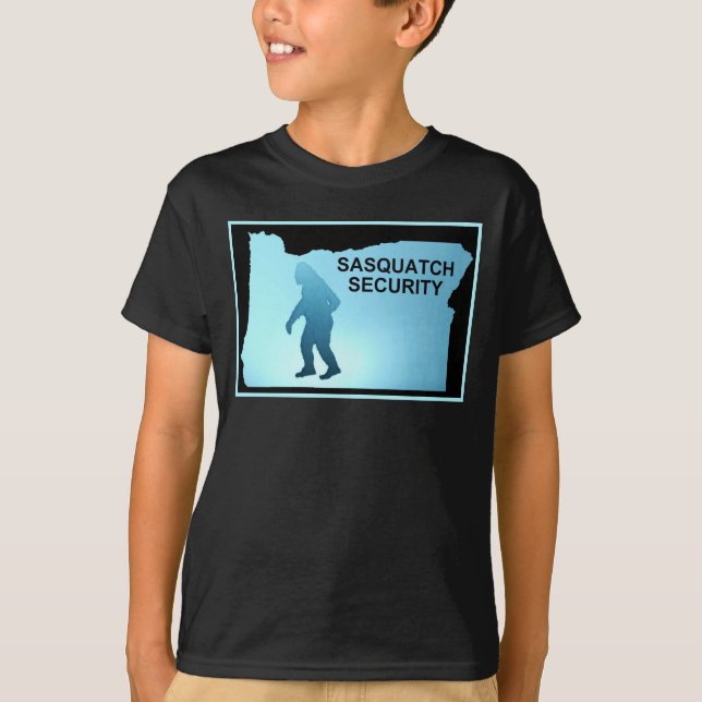 Camiseta Seguridad Sasquatch - Oregón (Anverso)