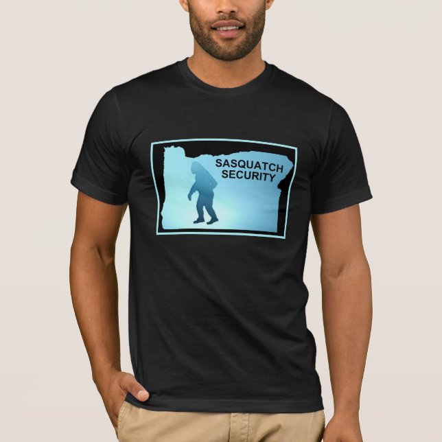 Camiseta Seguridad Sasquatch - Oregón (Anverso)