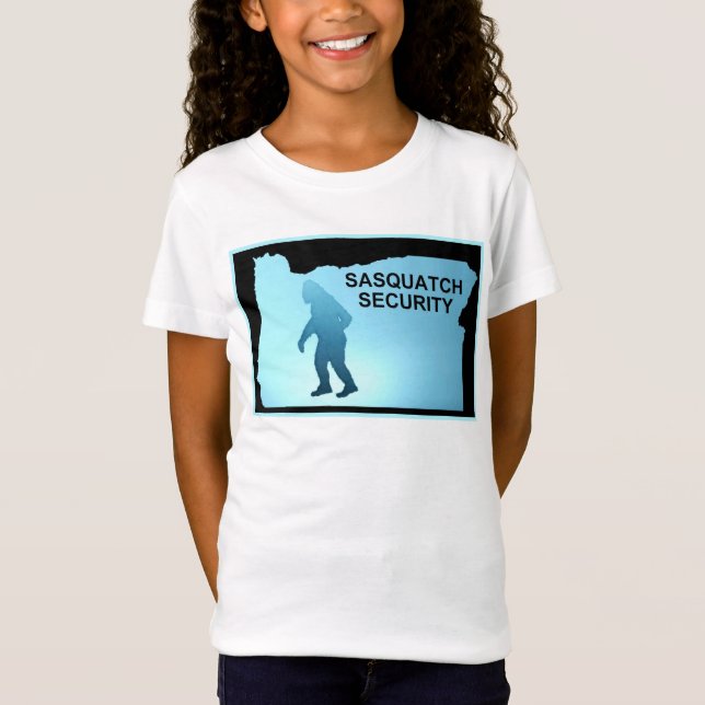Camiseta Seguridad Sasquatch - Oregón (Anverso)