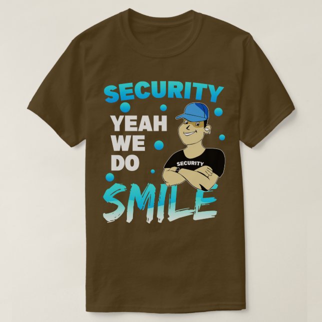 Camiseta Seguridad Sí, Sonríe (Diseño del anverso)