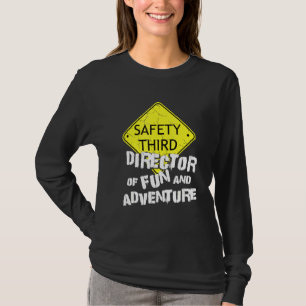 Camiseta Seguridad Tercer Director Fun Adventure Event Coor