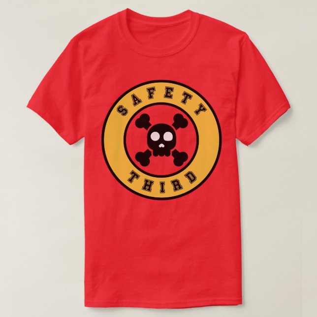 Camiseta Seguridad Tercera 14 (Diseño del anverso)