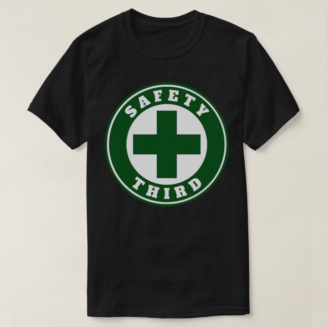 Camiseta Seguridad Tercero (Diseño del anverso)