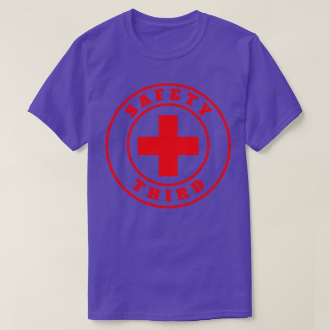 Camiseta Seguridad Tercero 1 (Diseño del anverso)