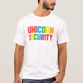 Camiseta Seguridad Unicornio Halloween