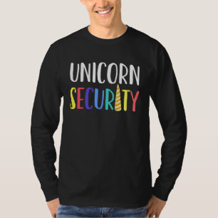 Camiseta Seguridad Unicornio Seguridad Unicornio Para Hom