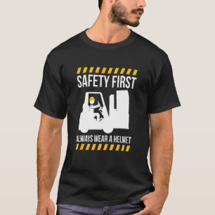 Camiseta Seguridad Utilice Siempre Un Conductor De Elevador