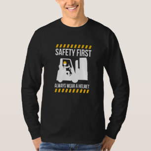 Camiseta Seguridad Utilice Siempre Un Conductor De Elevador