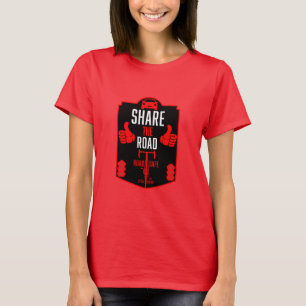 Camiseta Seguridad vial en bicicleta