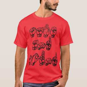 Camiseta Seguridad y sonido en ASL
