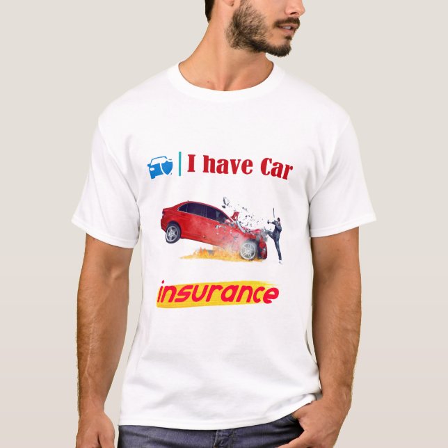 Camiseta seguro de automóvil (Anverso)