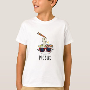 Camiseta Seguro Gracioso Pun de fideos de la sopa de Pho