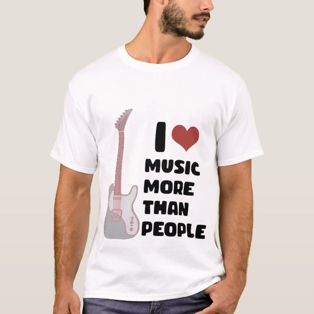 Camiseta Seguro que necesito todas estas guitarras (Anverso)