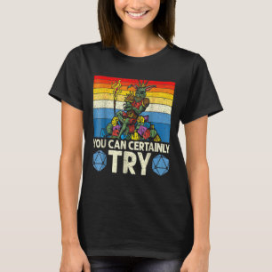 Camiseta Seguro Que Puedes Probar Juego De Mesa Rpg Gaming