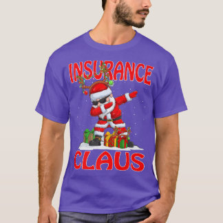 Camiseta Seguros Navidades de Santa Claus con traje de jueg
