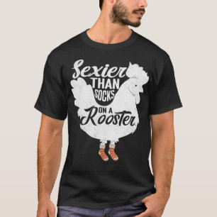 Camiseta Seier Thu Se Rellena En Un Diseño De Gallo Para Po