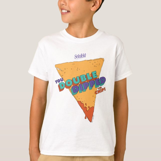 Camiseta Seinfeld | Doble caída del chip (Anverso)