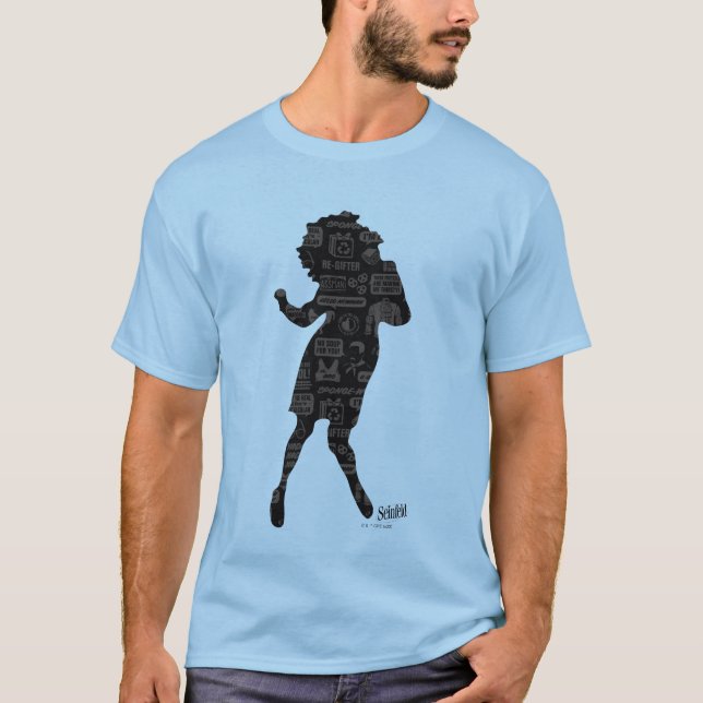 Camiseta Seinfeld | Elaine Dance Silhouette (Anverso)