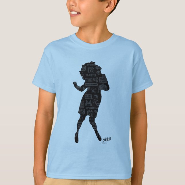 Camiseta Seinfeld | Elaine Dance Silhouette (Anverso)