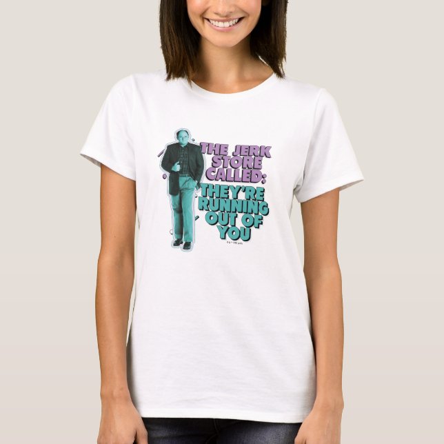 Camiseta Seinfeld | George Costanza "La tienda de Jerk llam (Anverso)