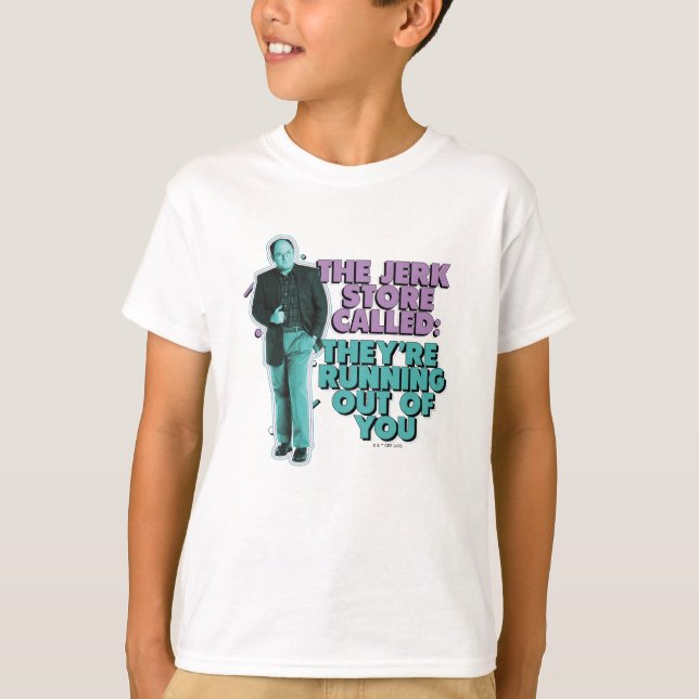 Camiseta Seinfeld | George Costanza "La tienda de Jerk llam (Anverso)