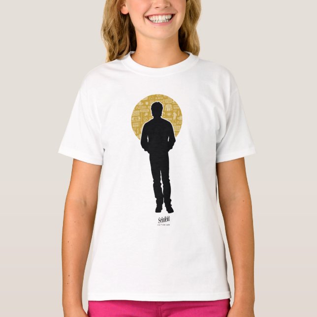Camiseta Seinfeld | Jerry Seinfeld Silhouette (Anverso)
