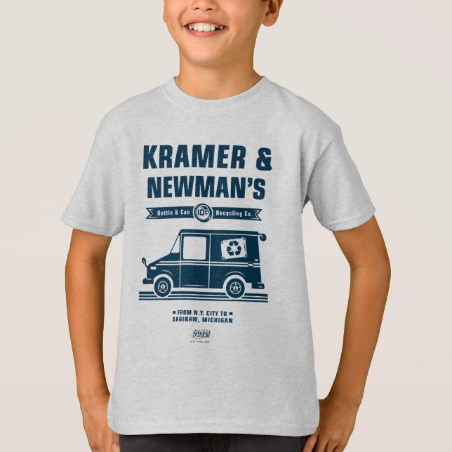 Camiseta Seinfeld | Kramer & Newman's Recycling Co. (Anverso)