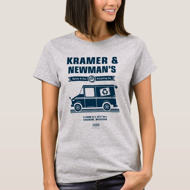 Camiseta Seinfeld | Kramer & Newman's Recycling Co. (Anverso)