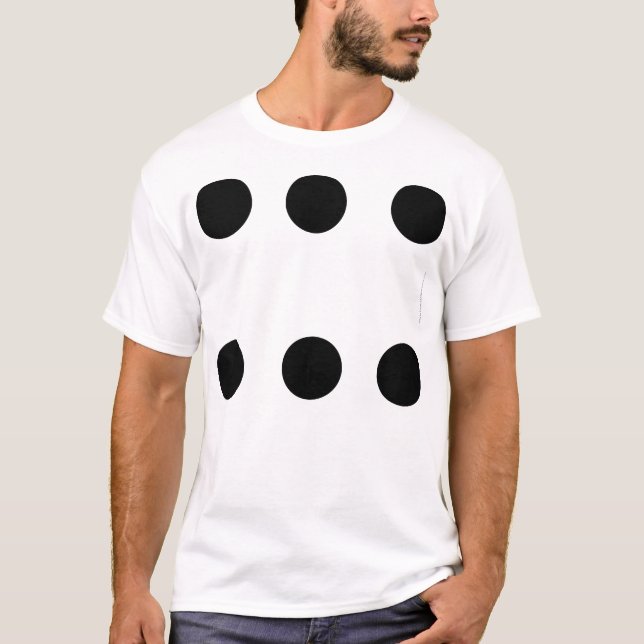 Camiseta seis afortunados (Anverso)